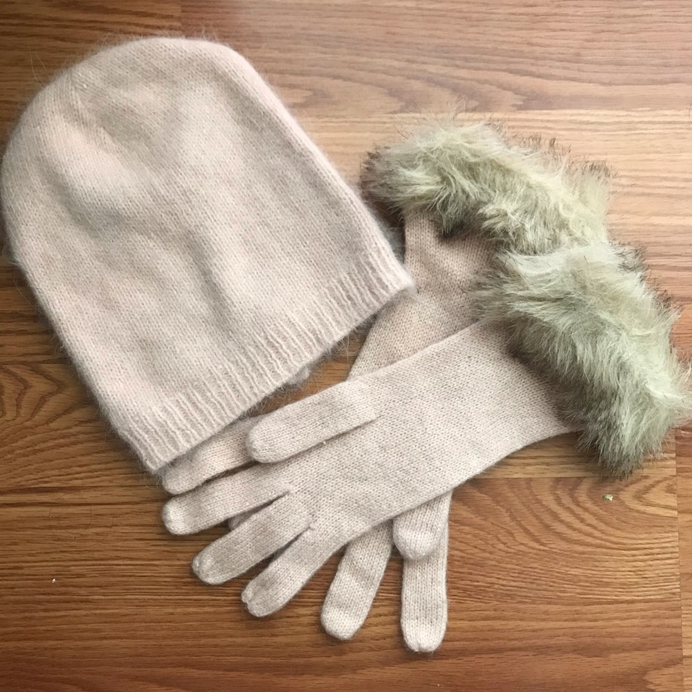 H&M hat and gloves